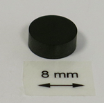 OrigaTip - Glassy Carbon Sample Pellet 8x3