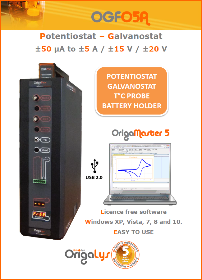 User Manual of Origalys OGF05A