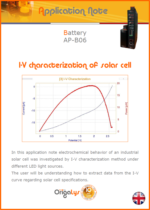 i-v characterisation application note